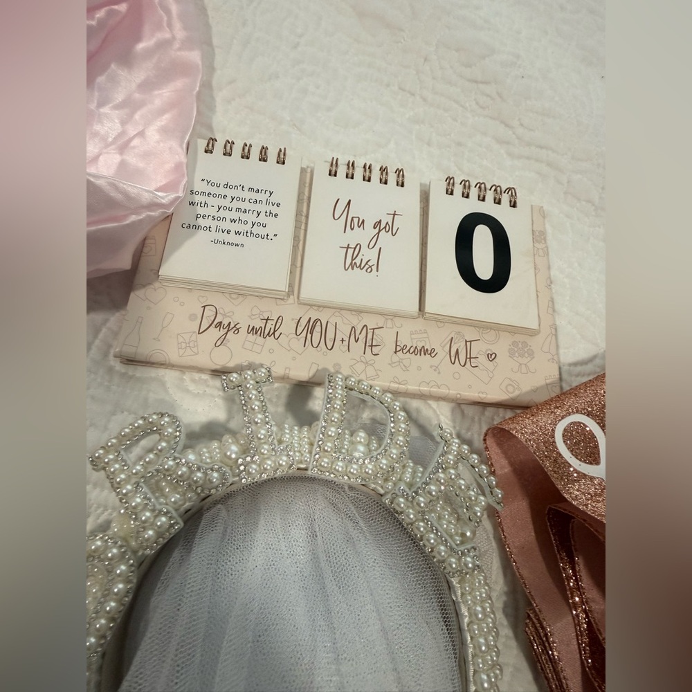 Bride Miscellaneous Items, Save the date cards, h… - image 4